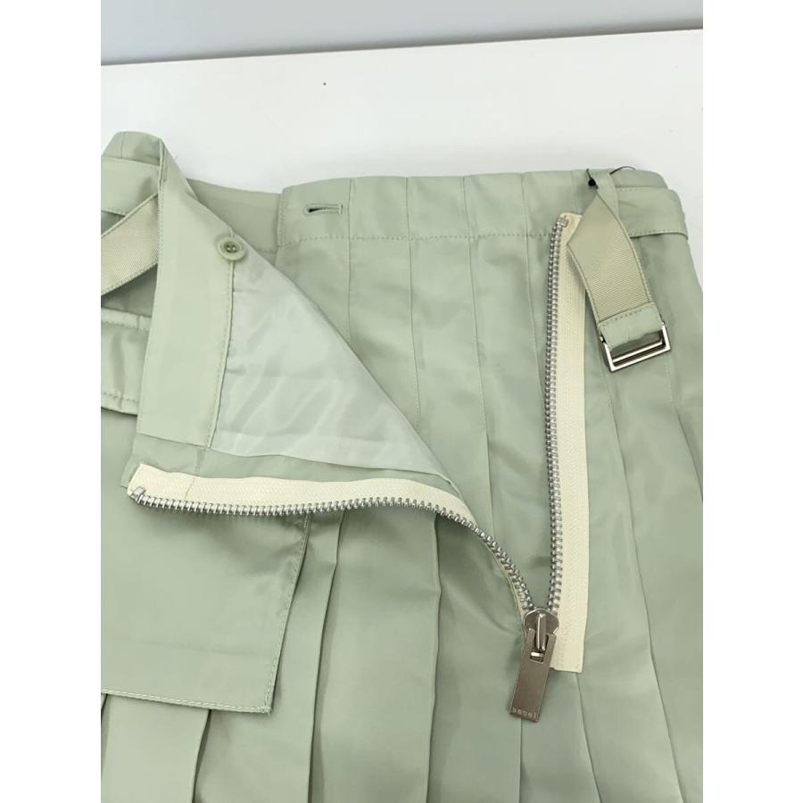 sacai◇スカート/O/ナイロン/GRN/無地/24-07386/24AW// : セカンド
