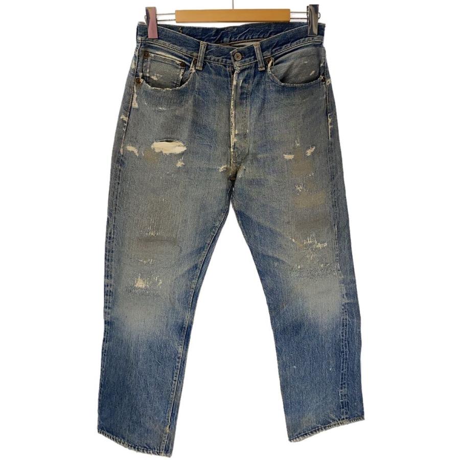 Levi's◇501XX/53モデル/両面タブ/革パッチ/50s/コットン/IDG