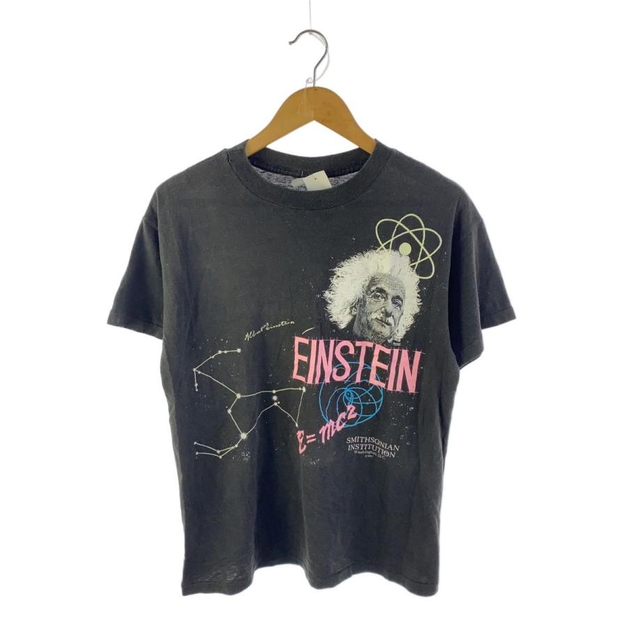 Tシャツ/--/コットン/BLK/無地/アインシュタイン/80〜90s : セカンド