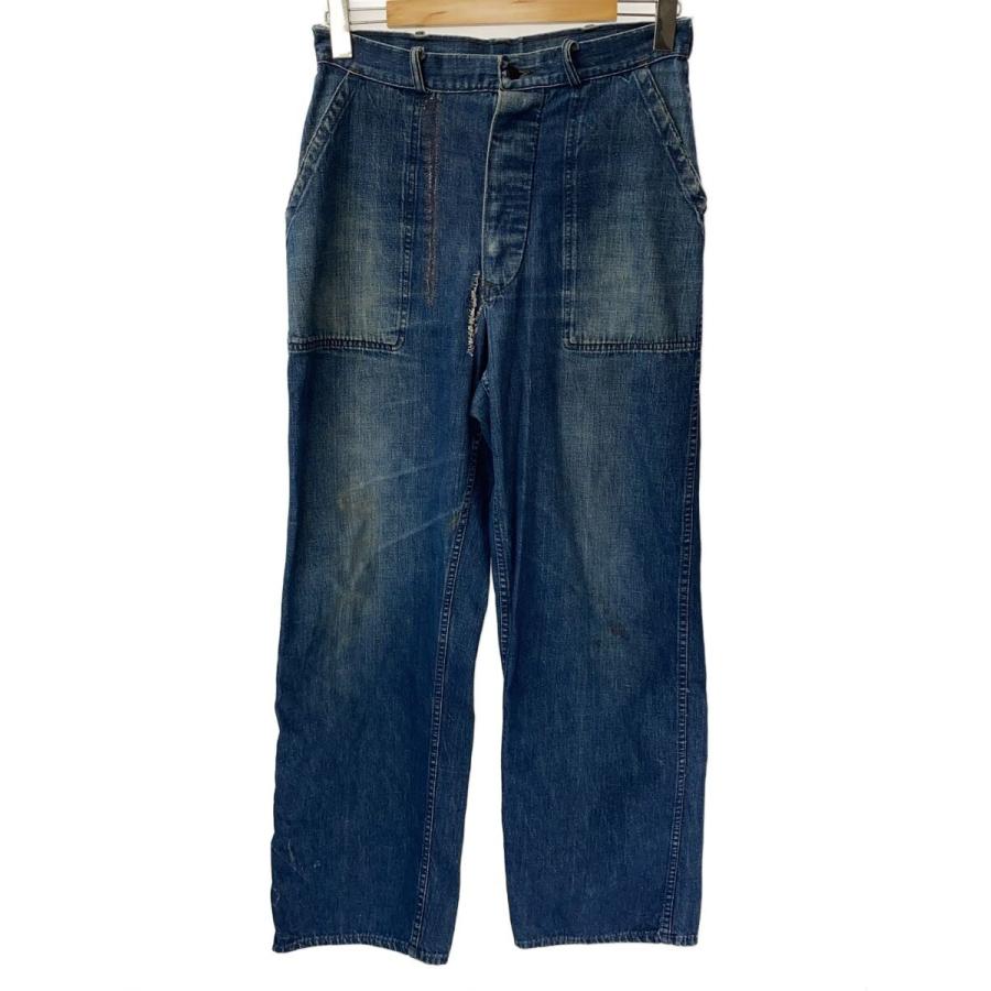 40s USNAVY デニムベイカー M-45 40s USNAVY デニムベイカー M-45 40's U.S.NAVY M-45 デニムトラウザー