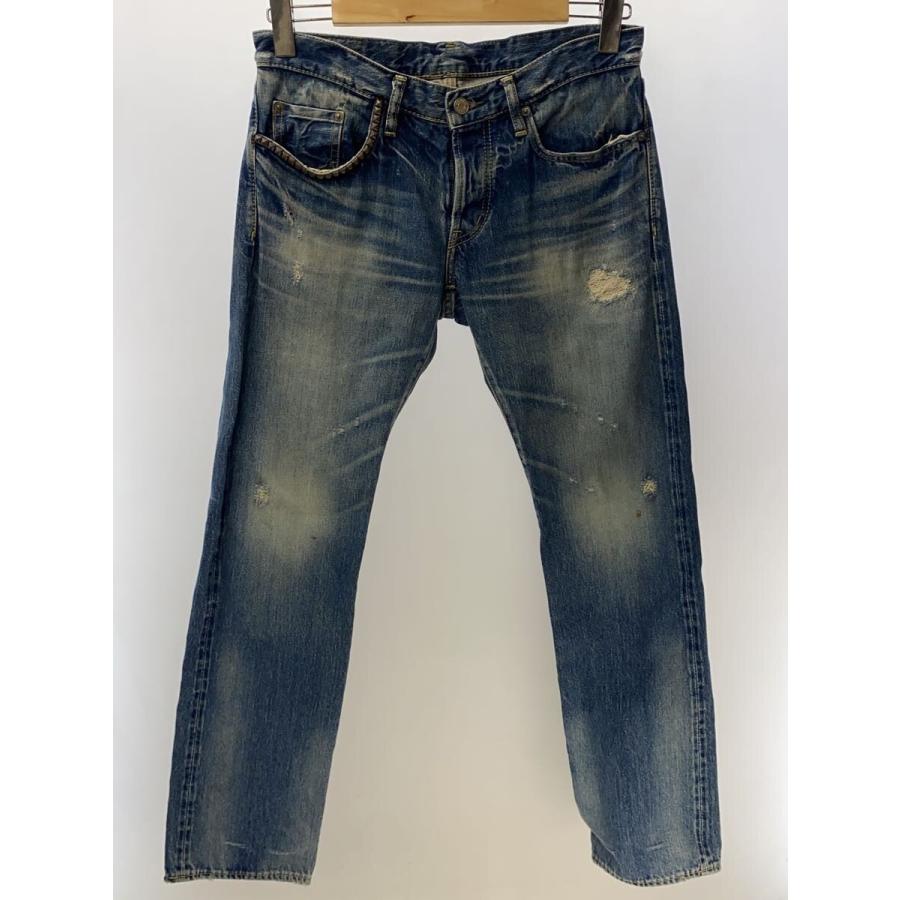 HYSTERIC GLAMOUR◇ボトム/30/デニム/BLU/無地/0213ap13/スタッズ