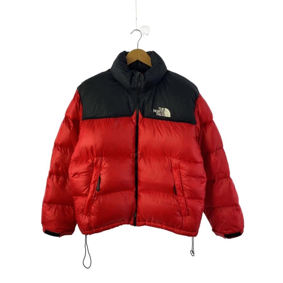 THE NORTH FACE / ダウンジャケット/L/ナイロン/RED/NF002YO/Nuptse jkt/ヌプシ/1996/700FIL THE NORTH FACE◇ダウンジャケット/L/ナイロン/RED/NF002YO/Nuptse jkt