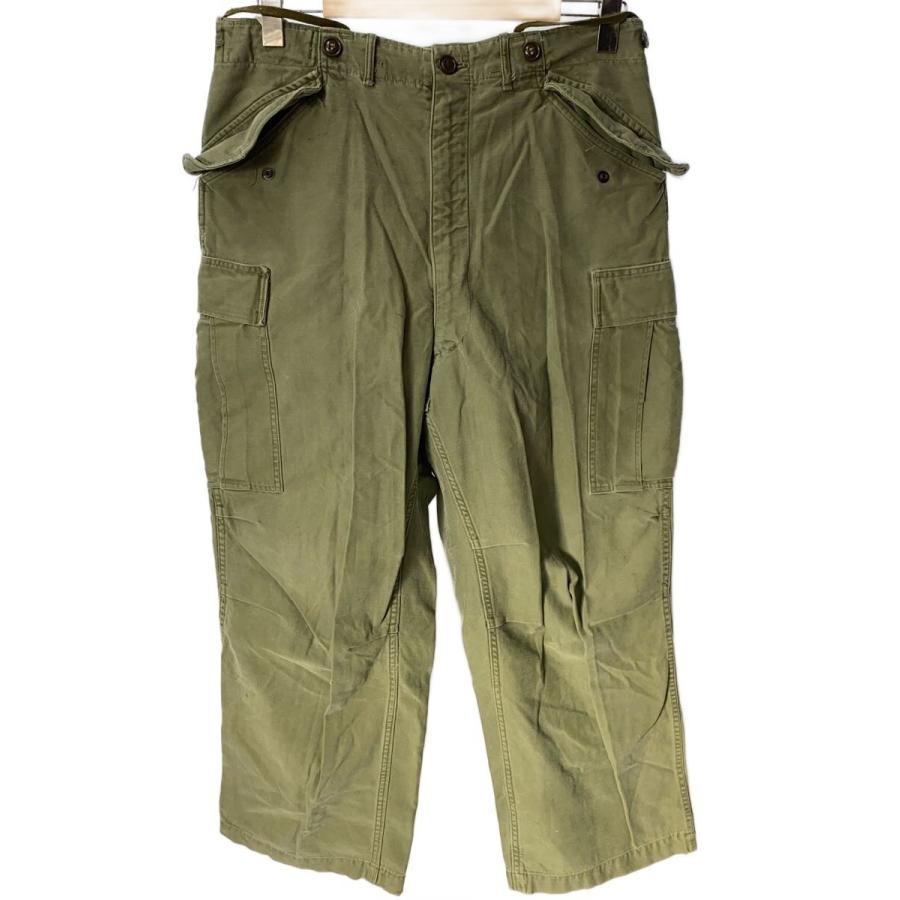 US.ARMY◇カーゴパンツ/--/コットン/KHK/M-51 Field pants /50s