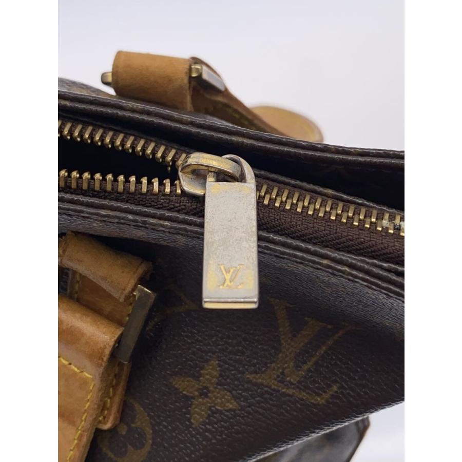 LOUIS VUITTON◆カバ・ピアノ_モノグラム・キャンバス/PVC/BRW/総柄_7