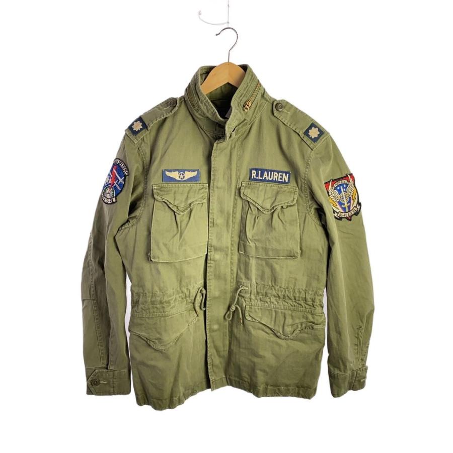 POLO RALPH LAUREN ミリタリー フィールドジャケット M65 POLO RALPH LAUREN◇M-65/ワッペン/フィールドジャケット/ミリタリー
