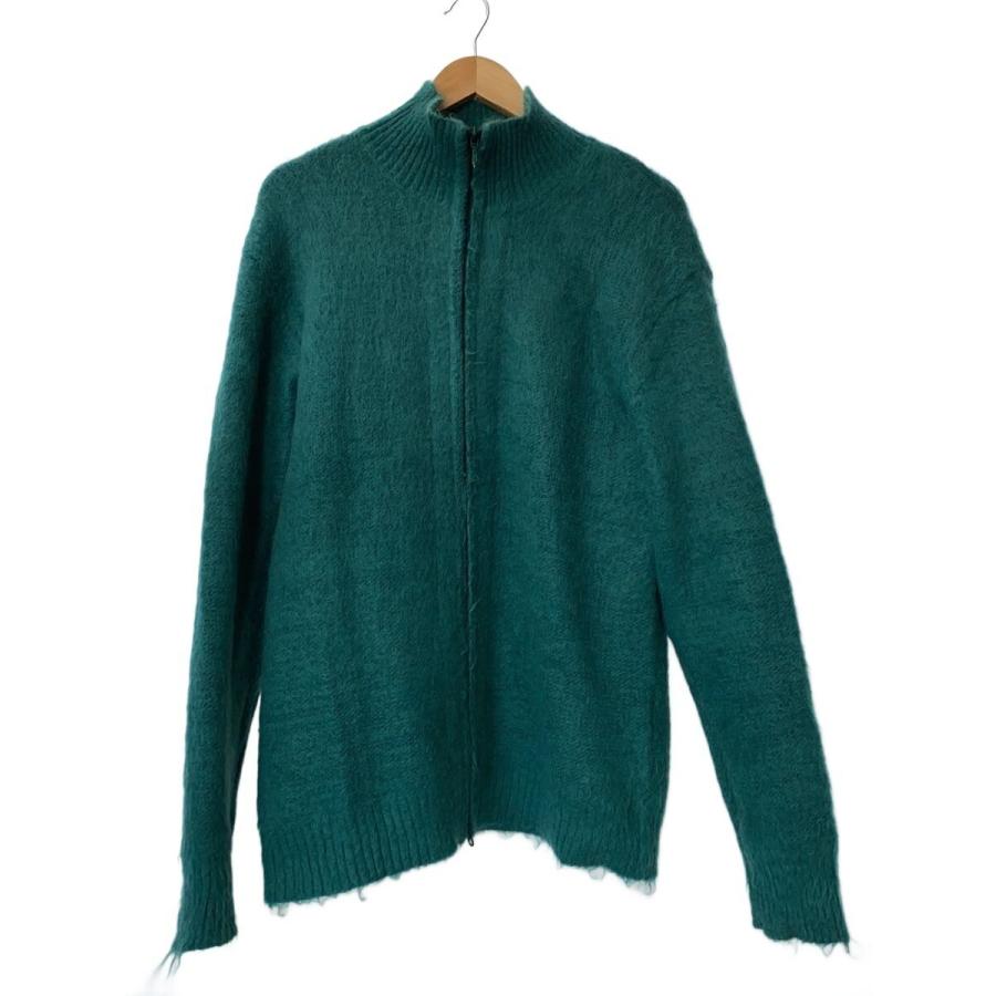 Needles◇カーディガン(厚手)/L/モヘア/GRN/NS283/Zipped Mohair