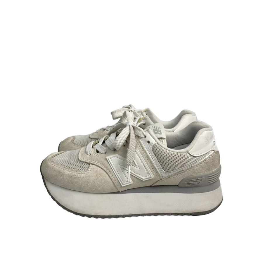NEW BALANCE◇ローカットスニーカー/24cm/WHT/wl574zsc : セカンド 