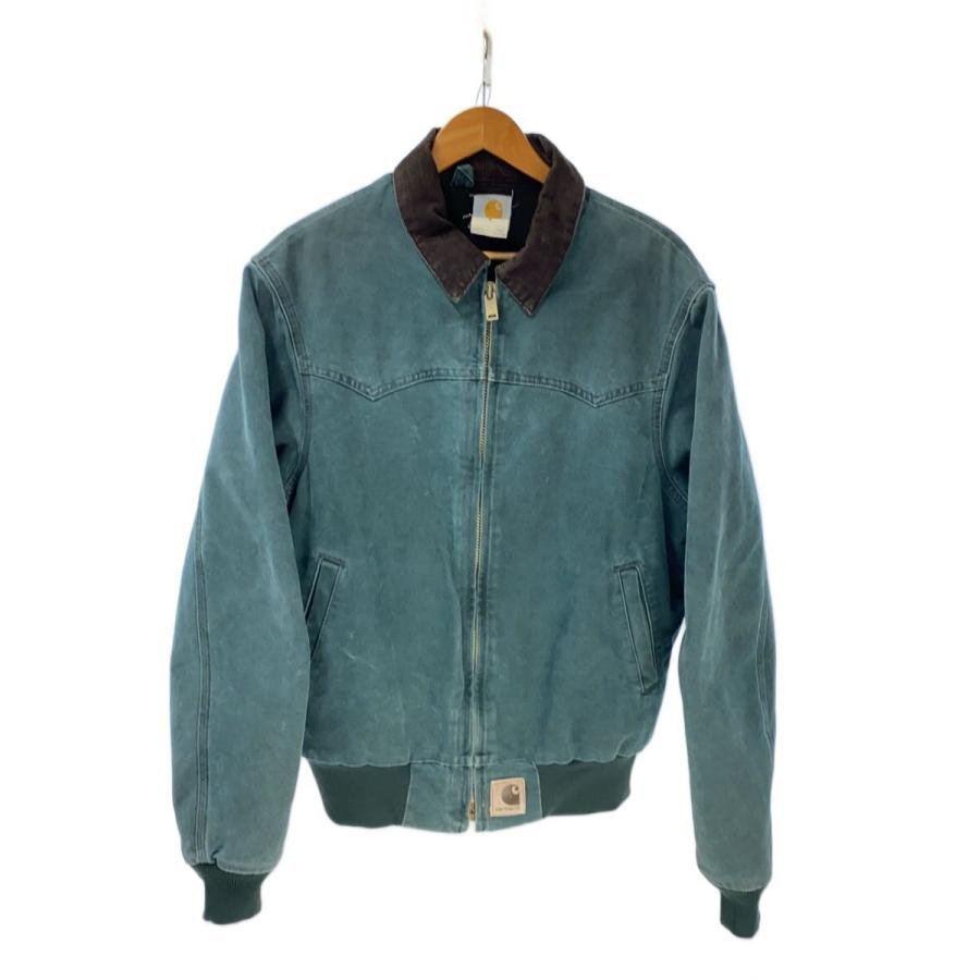 90s ( 雰囲気ボロ)カーハート サンタフェジャケット 野村訓市 希少ネイビー Carhartt◇サンタフェジャケット/90s/USA製/M/コットン/GRN/J14HTG