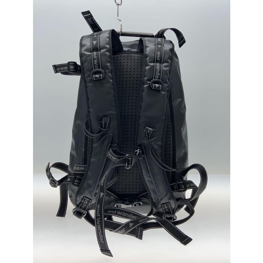 and wander◇waterproof daypack/リュック/ナイロン/BLK/574-4975205