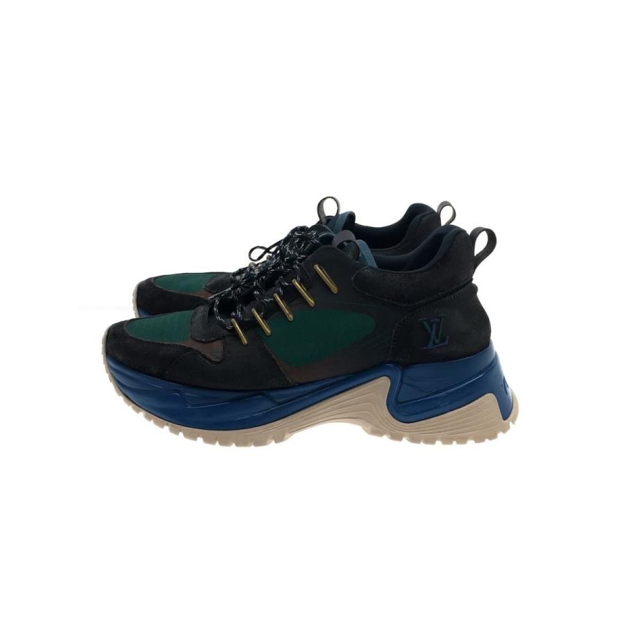 LOUIS VUITTON / ローカットスニーカー/US6.5/BLK LOUIS VUITTON◇ラン・アウェイ・パルス_ローカットスニーカー/US6/BLK