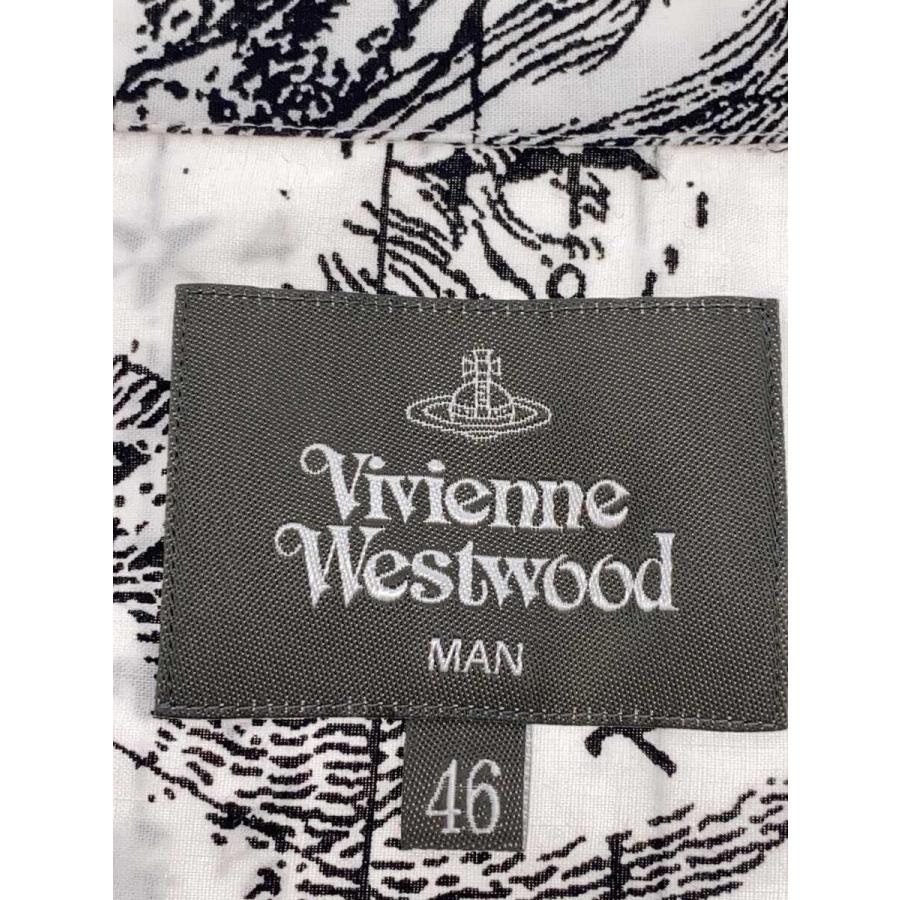 Vivienne Westwood MAN◆CONSTELLATION/クラシックシャツ/46/コットン/WHT/総柄/2390067261｜ssol-shopping｜03