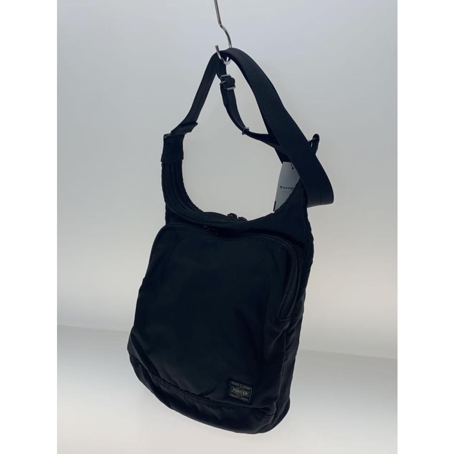 PORTER◇ショルダーバッグ/ナイロン/BLK/689-05939/FLASH SHOULDER BAG