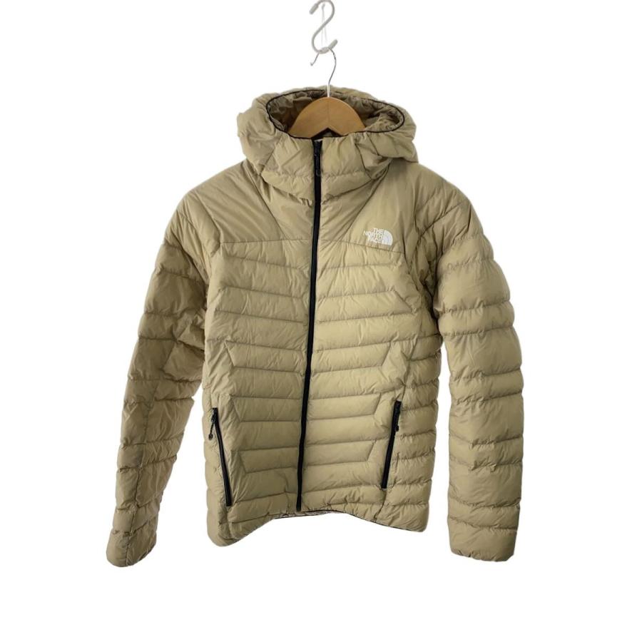 THE NORTH FACE◇THUNDER HOODIE_サンダーフーディー/S/ナイロン/BEG