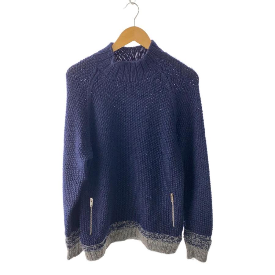 UNDERCOVER◇ニット・セーター(厚手)/4/ウール/NVY/UCR4913 : セカンド