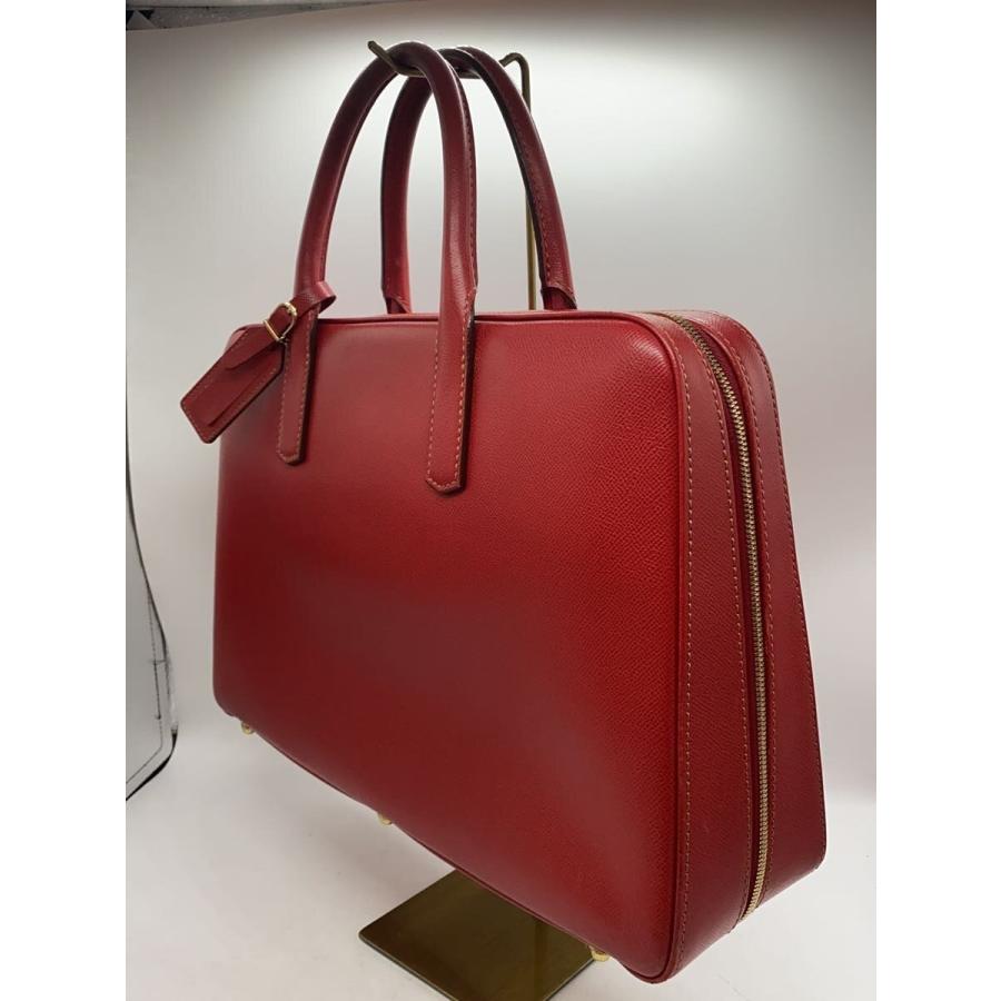 大峡製鞄◇ブリーフケース/レザー/RED : セカンドストリートYahoo!店