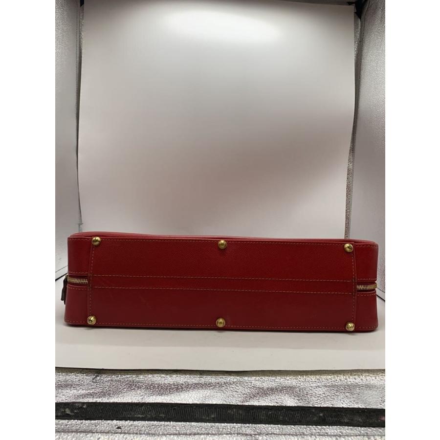 大峡製鞄◇ブリーフケース/レザー/RED : セカンドストリートYahoo!店