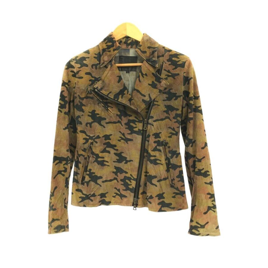 ballet ISAMU KATAYAMA BACKLASH レザージャケット ISAMU KATAYAMA BACKLASH◇ballet/ダブルライダースジャケット/1/BRW