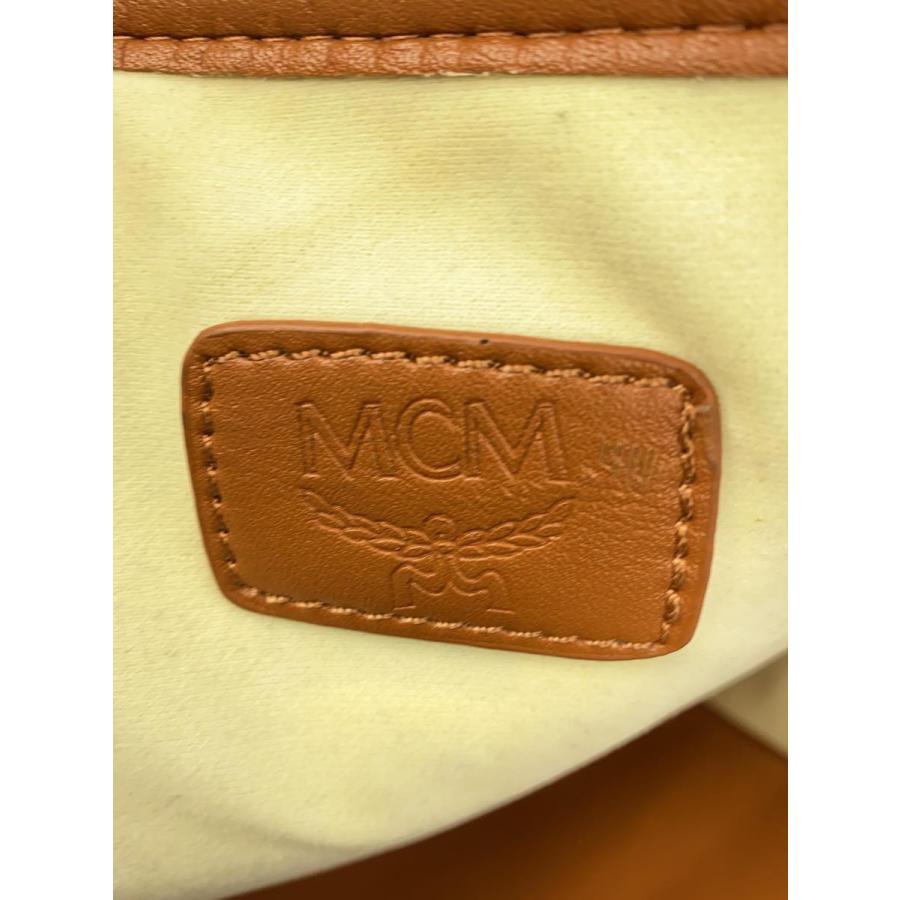 MCM◆トートバッグ/レザー/BRW/総柄｜ssol-shopping｜05