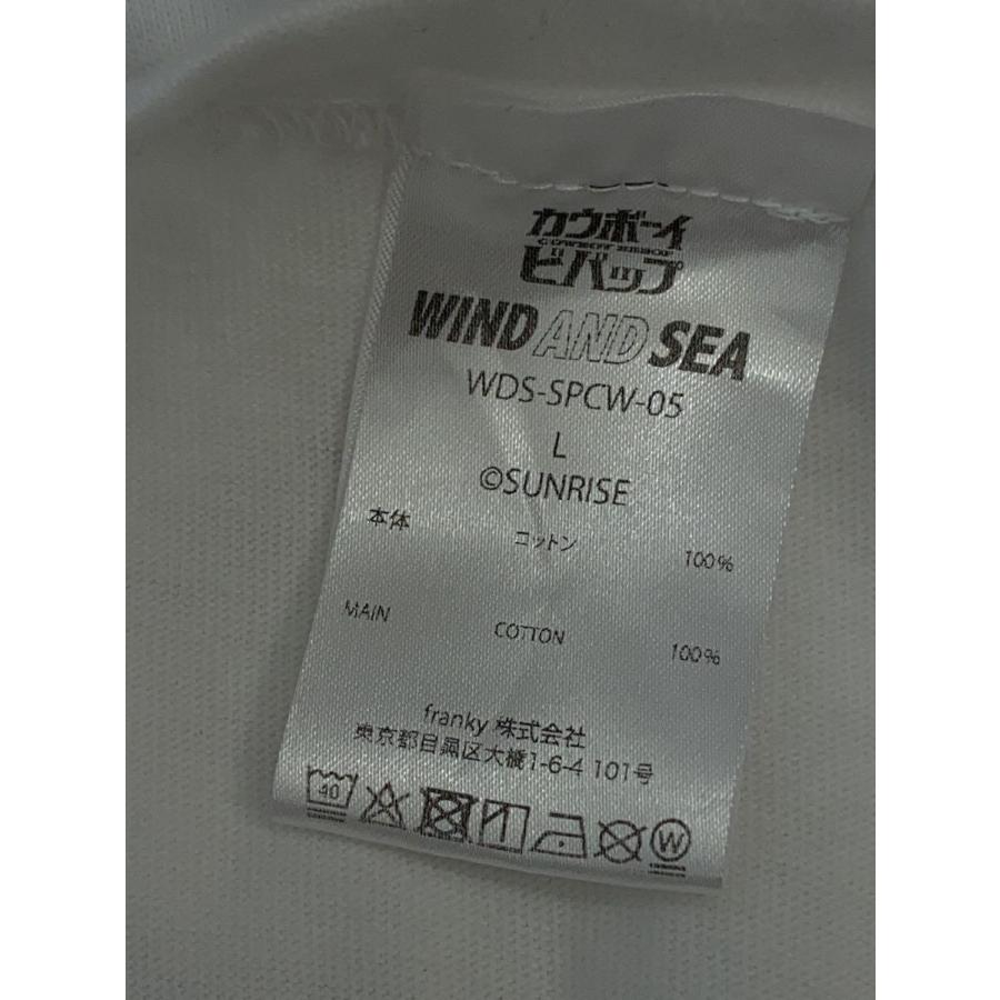 WIND AND SEA◆Tシャツ/L/コットン/WHT/WDS-SPCW-05/カウボーイビバップ｜ssol-shopping｜04