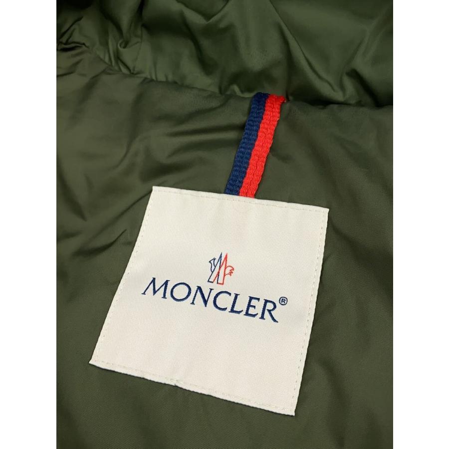 MONCLER / new byron giubbotto/ダウンジャケット/ナイロン/14anni164cm/KHK/68352 MONCLER◇new byron giubbotto/ダウンジャケット/ナイロン/14anni164cm