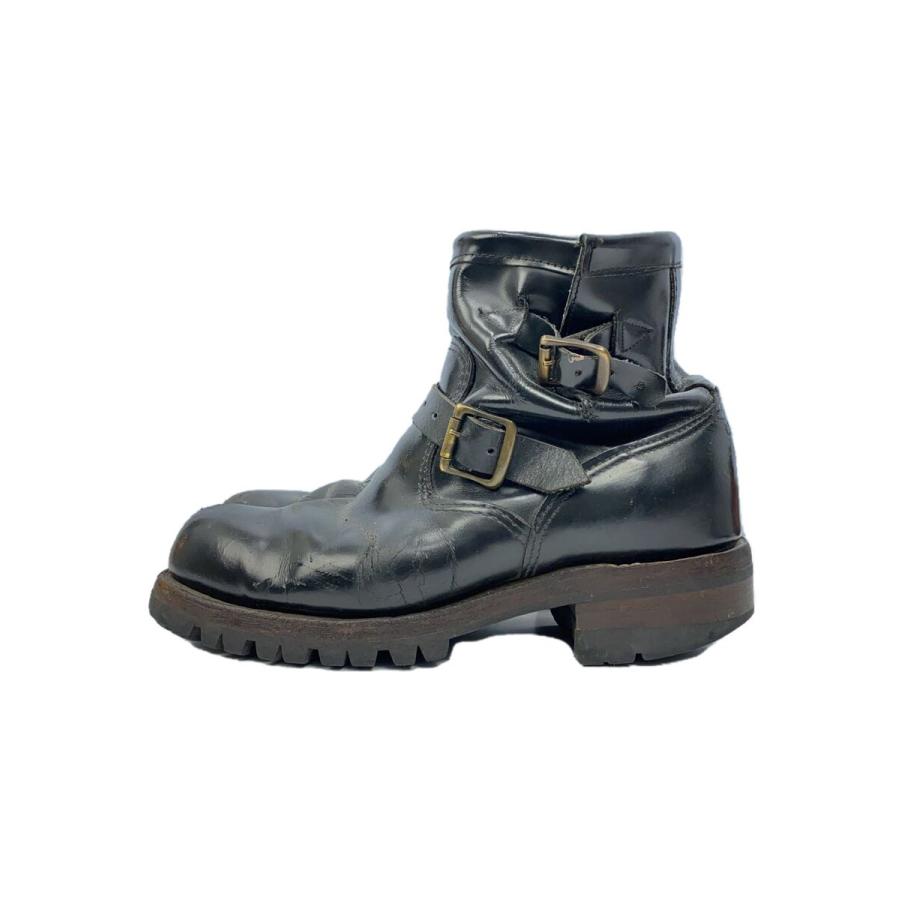 Chippewa 91065 エンジニアブーツ 8H E(ワイド)USA美品 CHIPPEWA◇エンジニアブーツ/US8.5/BLK/レザー/99951 : セカンド