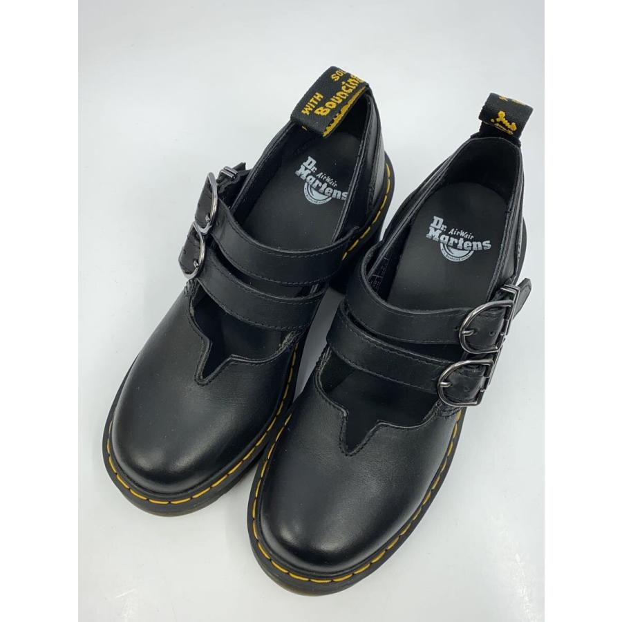 【美品】Dr.Martens メリージェーン ダブルストラップ 黒 25 レザー Dr.Martens◇メリージェーン/2ストラップシューズ/UK3/BLK/レザー