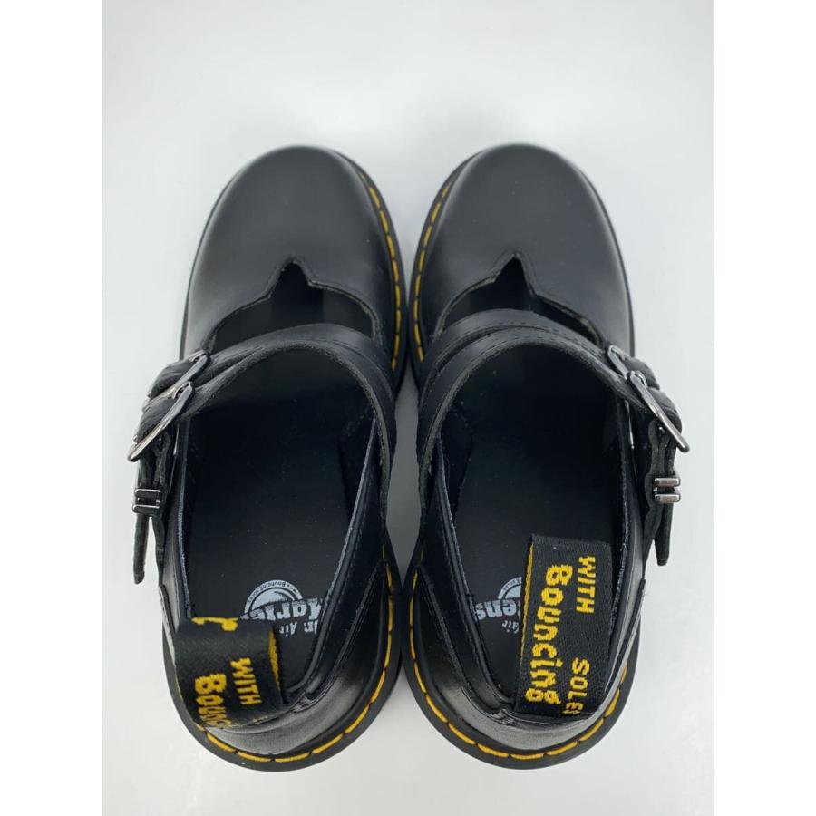 Dr.Martens◇メリージェーン/2ストラップシューズ/UK3/BLK/レザー