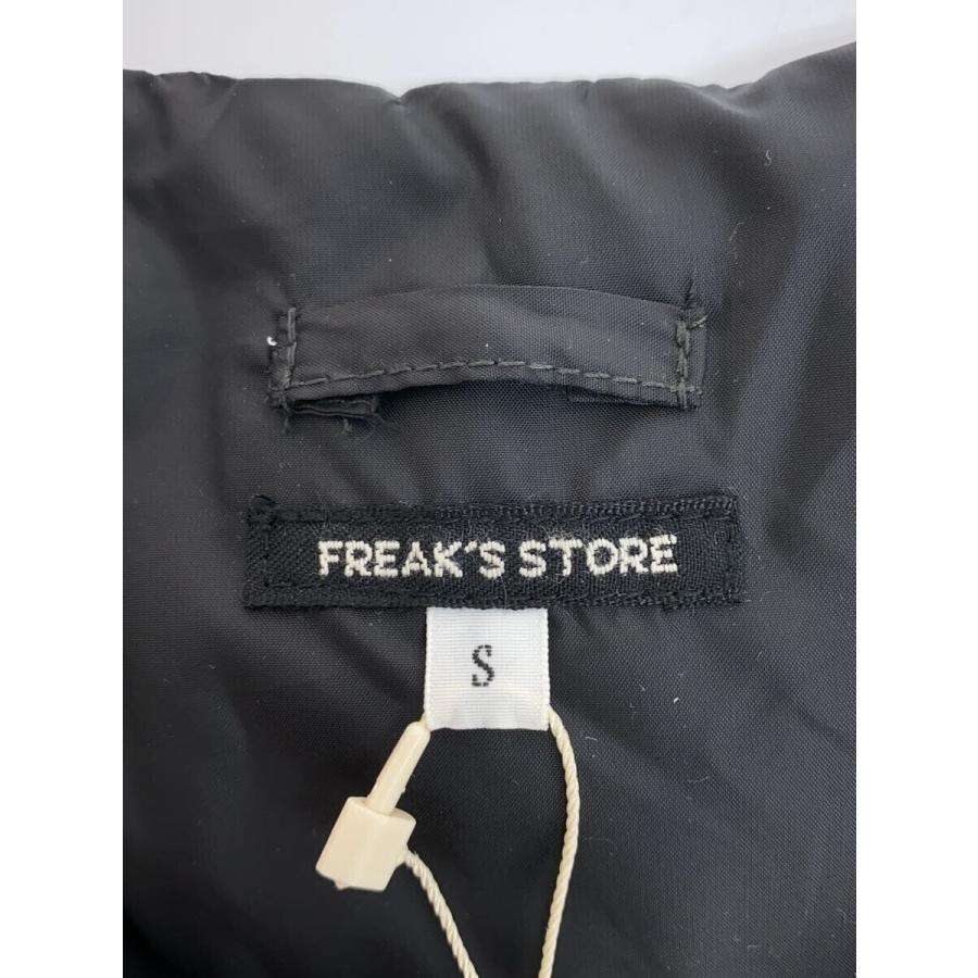 FREAK'S STORE◇プリマロフト/キルティング中綿ベスト/S/ナイロン/BLK