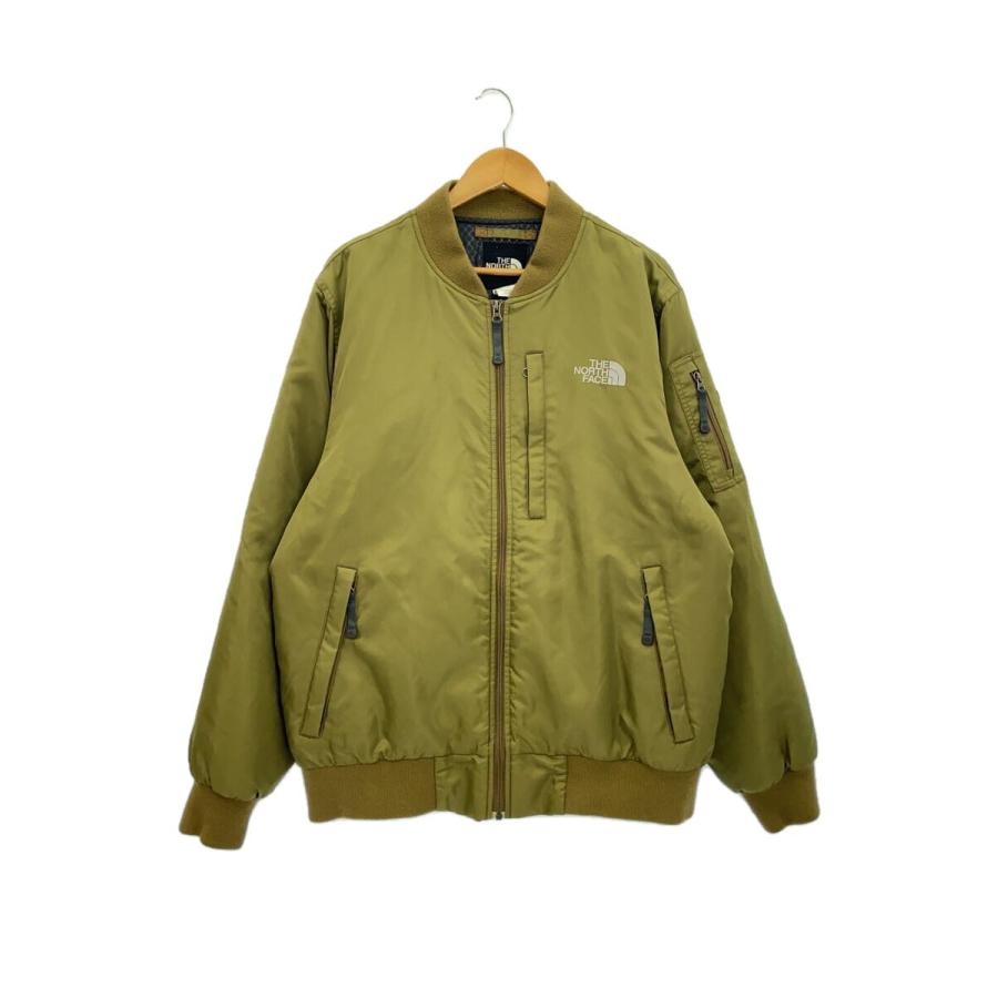 THE NORTH FACE◇QTHREEJACKET/MA-1 /ブルゾン/L/ナイロン/KHK THE NORTH FACE◇QTHREEJACKET/MA-1 /ブルゾン/L/ナイロン/KHK