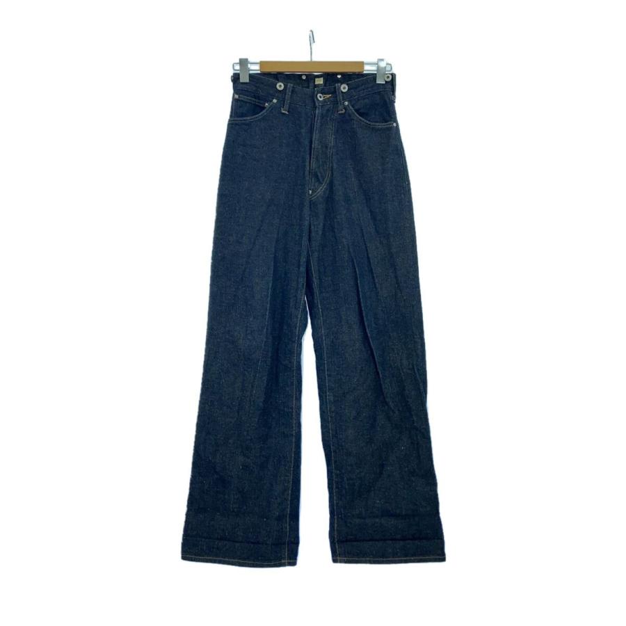 Taiga Takahashi◇DENIM TROUSERS C. 1920S/DAMAGED INDIGO /30/IDG