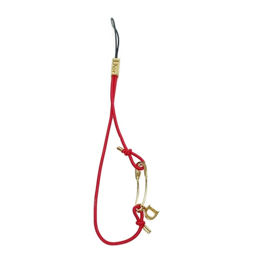 Christian Dior◇携帯ストラップ/ストラップ/PNK/レディース