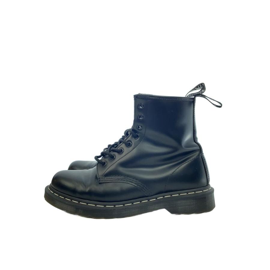 Dr.Martens◇WHITE STITCH/8ホールブーツ/UK9/BLK/1460// : セカンド