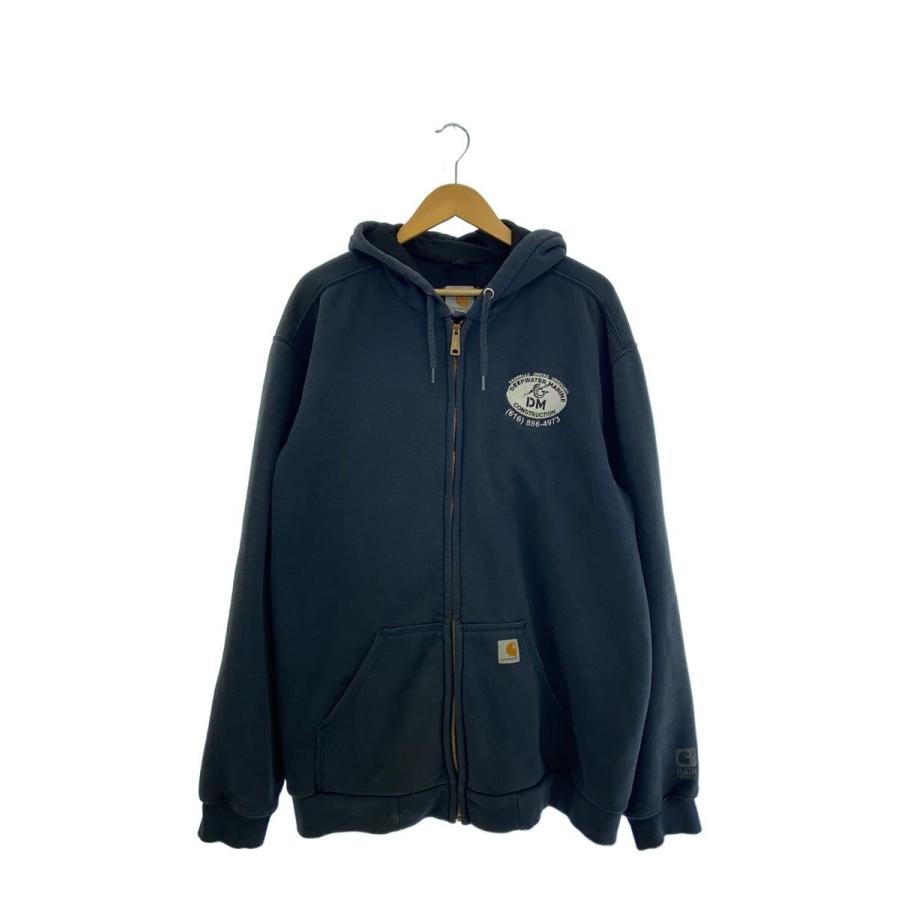 Carhartt / ジップパーカー/XXL/コットン/NVY/100632 472// Carhartt◇ジップパーカー/XL/コットン/NVY/100632 472 : セカンド