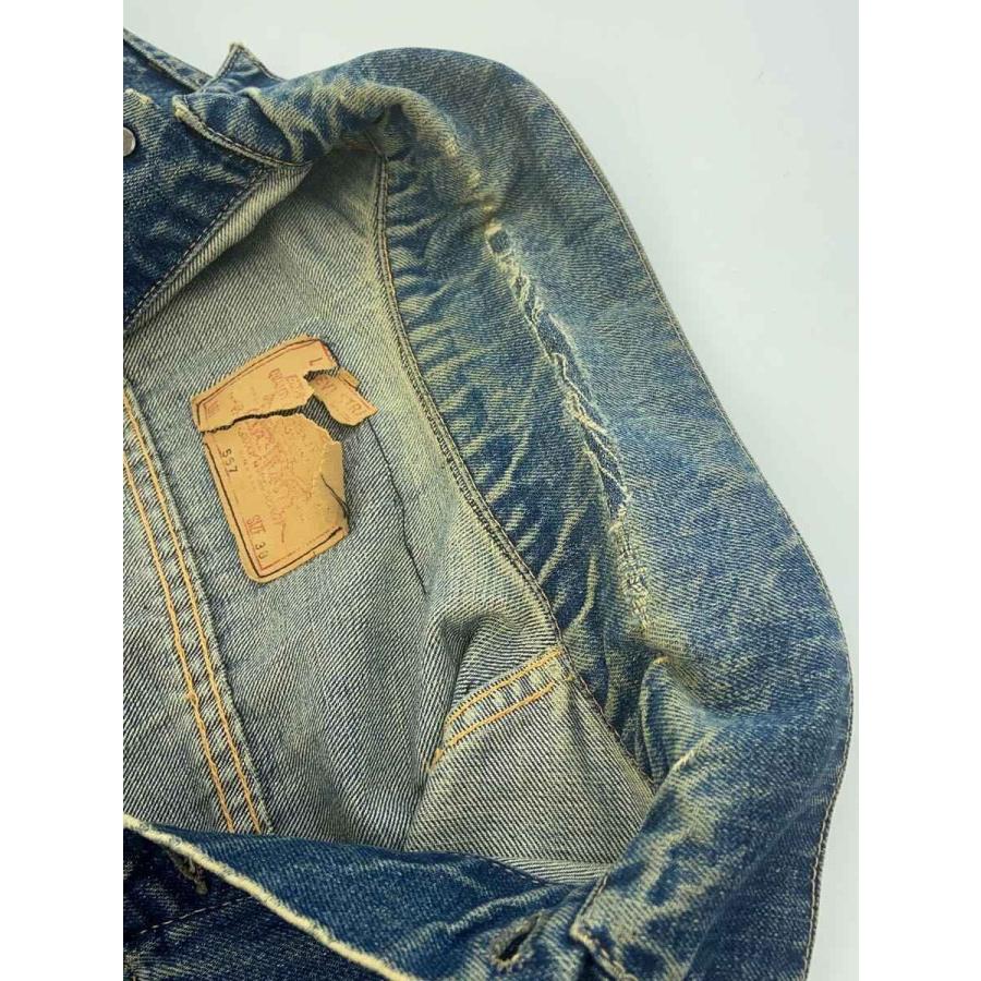 Levi’s◆557/BIGE/ボタン裏A/3rd//デニムジャケット/Gジャン/38/IDGの画像
