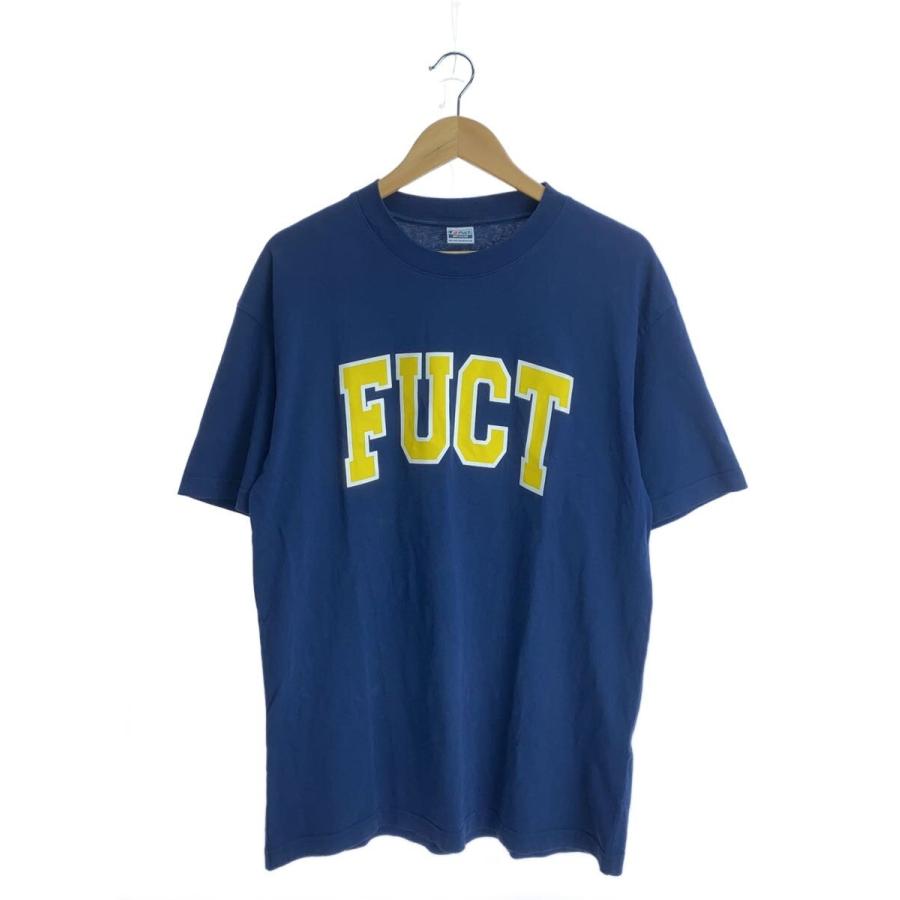 fuct グラフィックプリント Tシャツ M ブラック FUCT◇ロゴ/Tシャツ/M/コットン/NVY/プリント : セカンドストリート