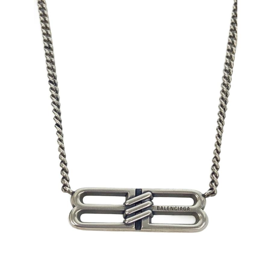 BALENCIAGA◇BB Icon ネックレス/SLV/メンズ// : セカンドストリート