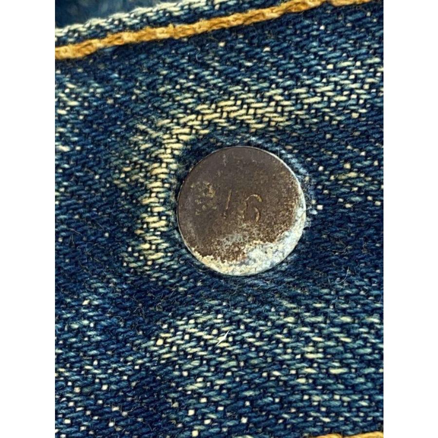 Levi's◇66前期/ボタン裏16/デニムパンツ/ボトム/コットン/IDG/無地
