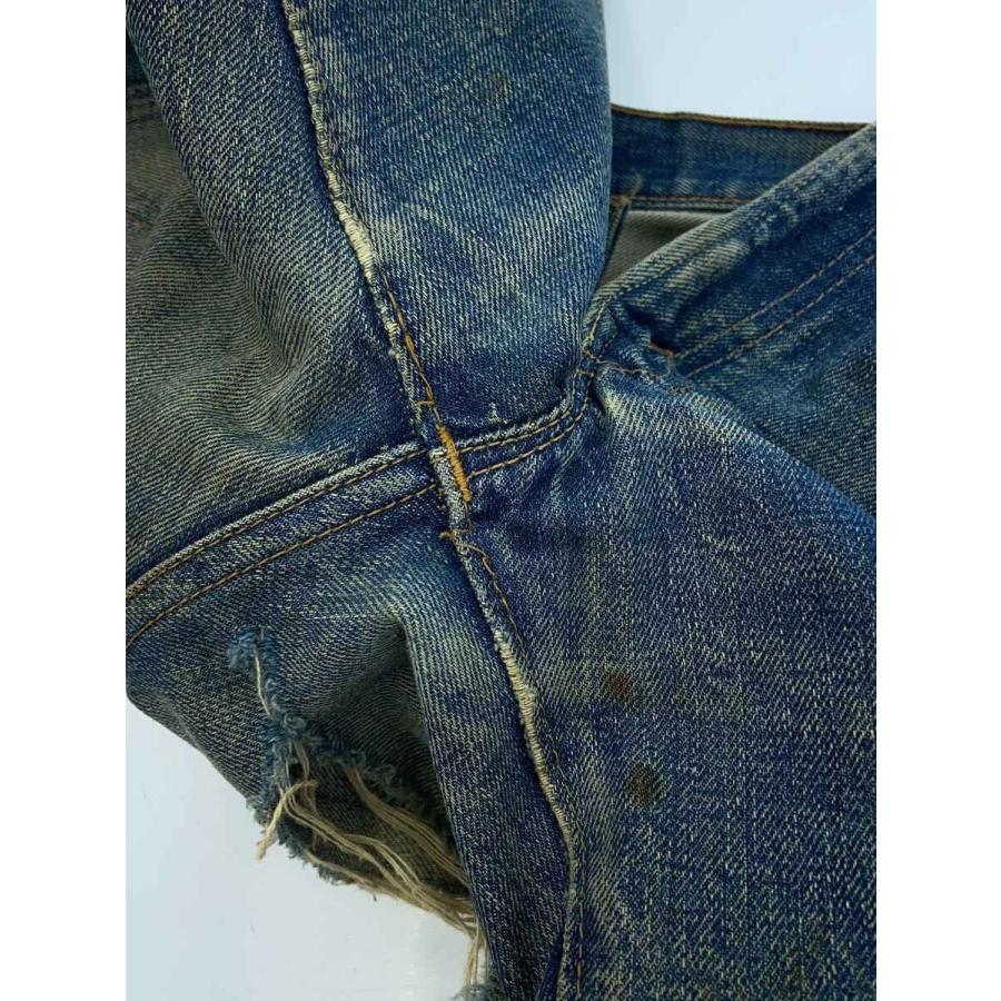 Levi's◇66前期/ボタン裏16/デニムパンツ/ボトム/コットン/IDG/無地