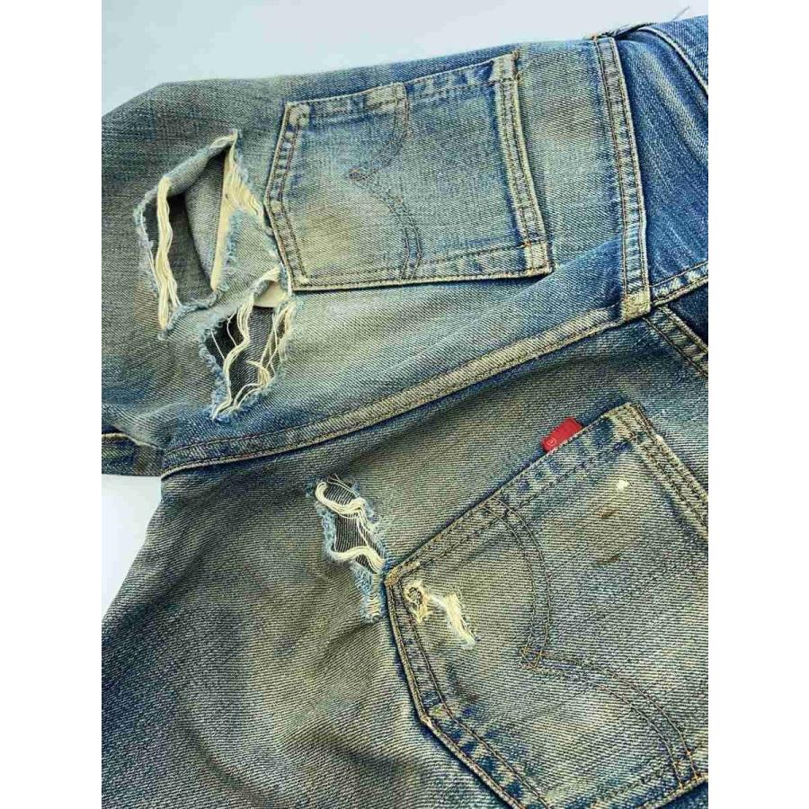 Levi's◇66前期/ボタン裏16/デニムパンツ/ボトム/コットン/IDG/無地