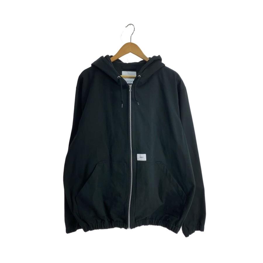 WTAPS◇24AW D00M/JACKET/COTTON.TWILL/3/BLK/242WVDT-JKM01