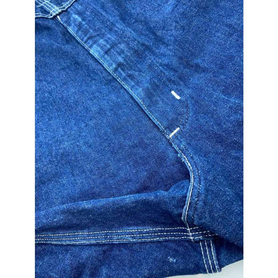 Carhartt◇デニム/オーバーオール/34/コットン/IDG/無地// : セカンド