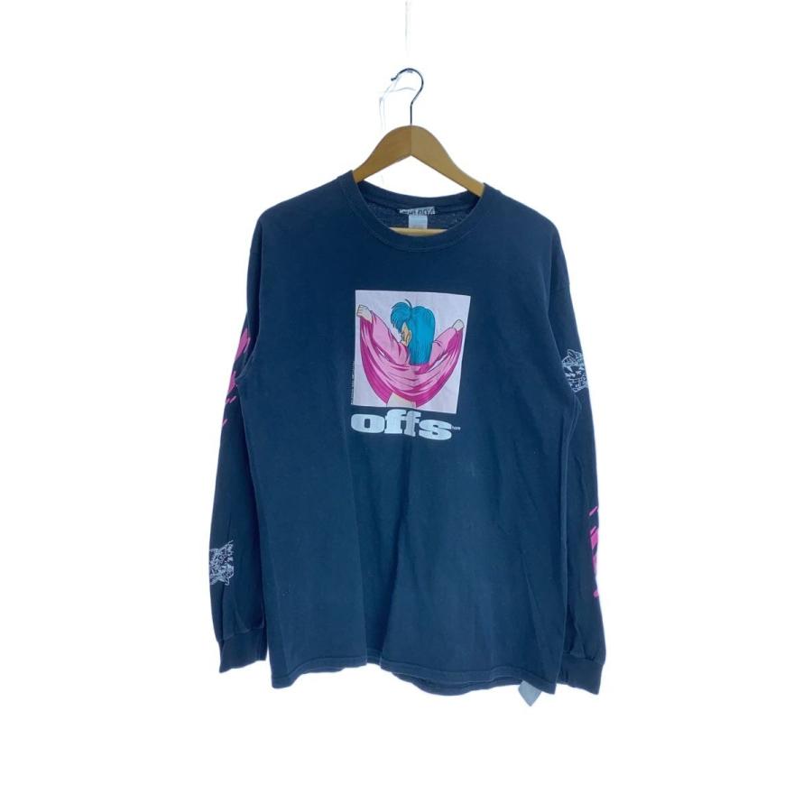ZATUON×offshore×ドラゴンボール/ブルマ/長袖Tシャツ/L/コットン/BLK