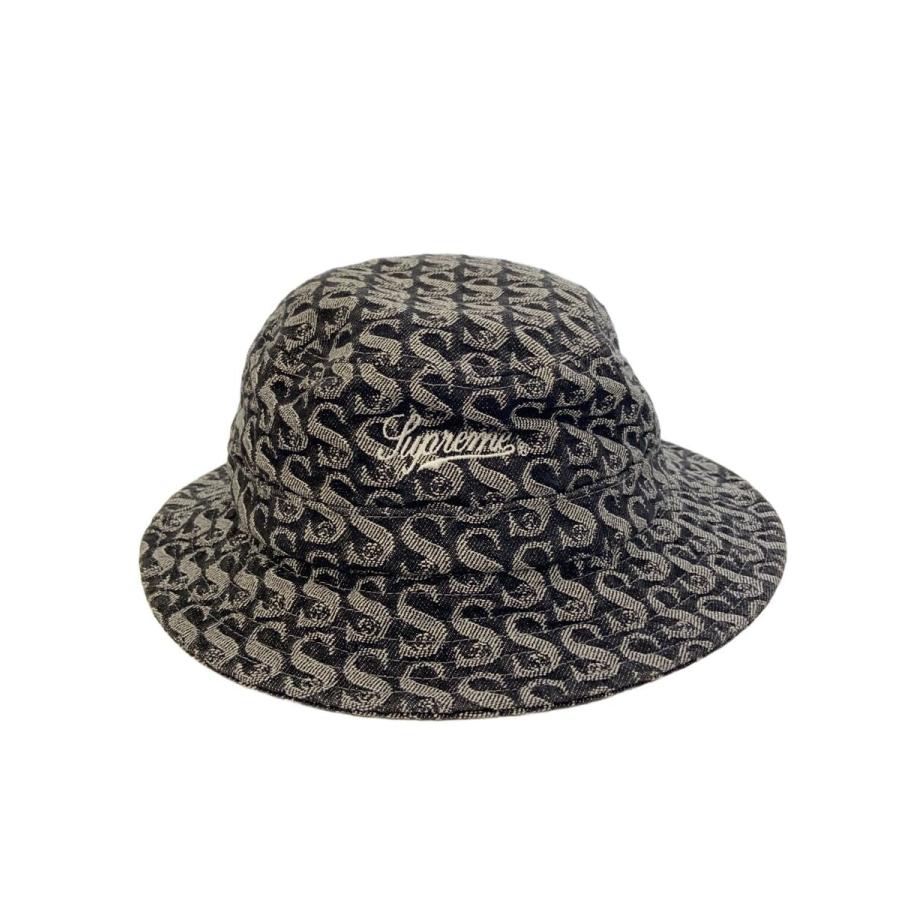 S/M Supreme Outline Crusher Denim ハット 黒 【公式通販】