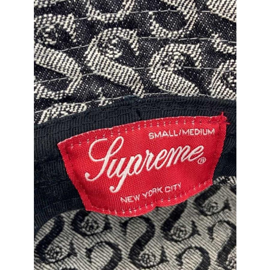Supreme◇21AW/Monogram Denim Crusher Hat/バケットハット/コットン