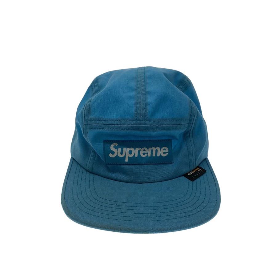 Supreme◇18SS/Cordura Camp Cap/キャップ/ナイロン/BLU/メンズ