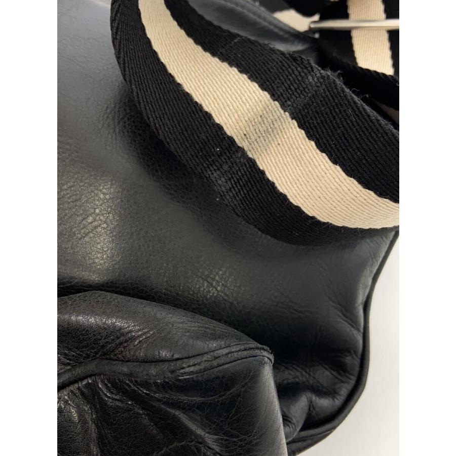 BALLY◇ショルダーバッグ/レザー/BLK// : セカンドストリートYahoo!店