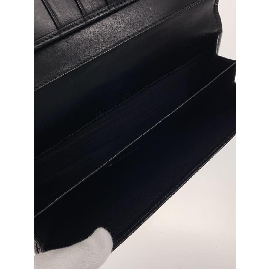 GUCCI◇長財布_ジャッキー/レザー/BLK/無地/メンズ : セカンド