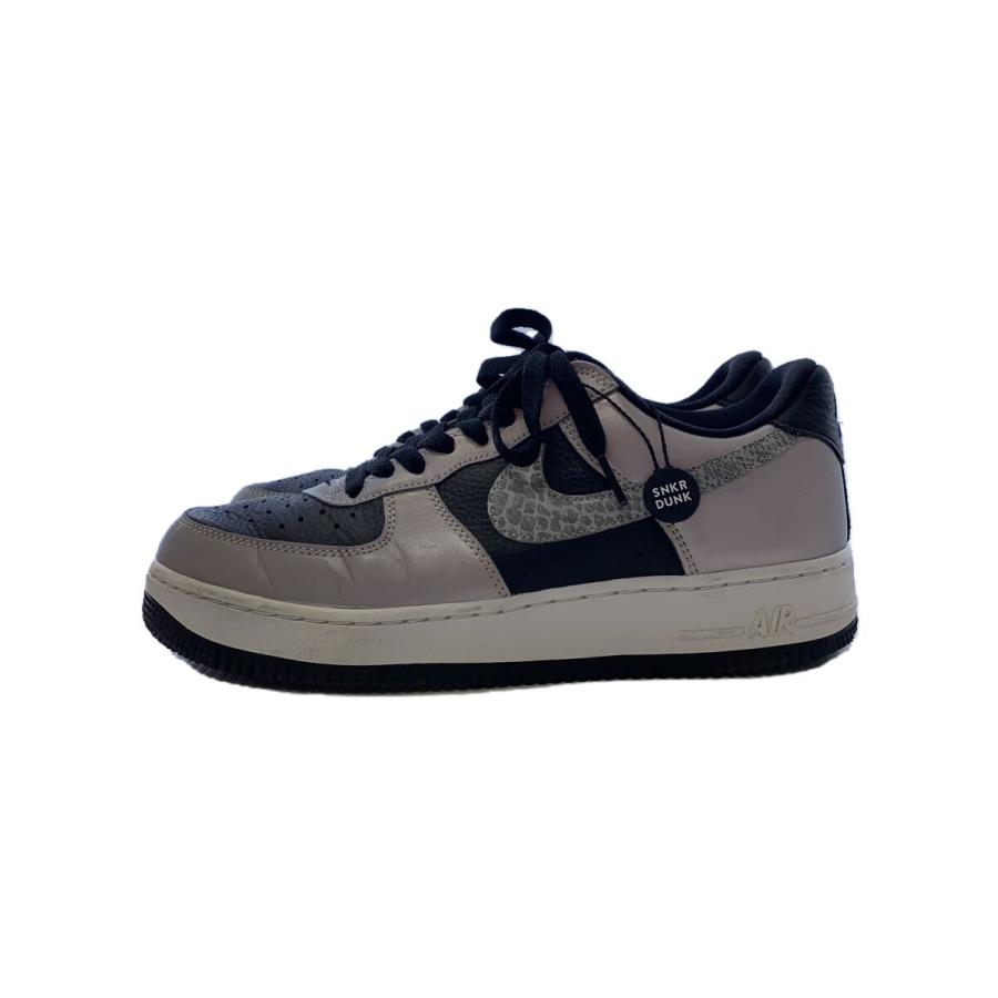 NIKE◇AIR FORCE 1 B_エア フォース B/26.5cm/SLV/レザー// : セカンド