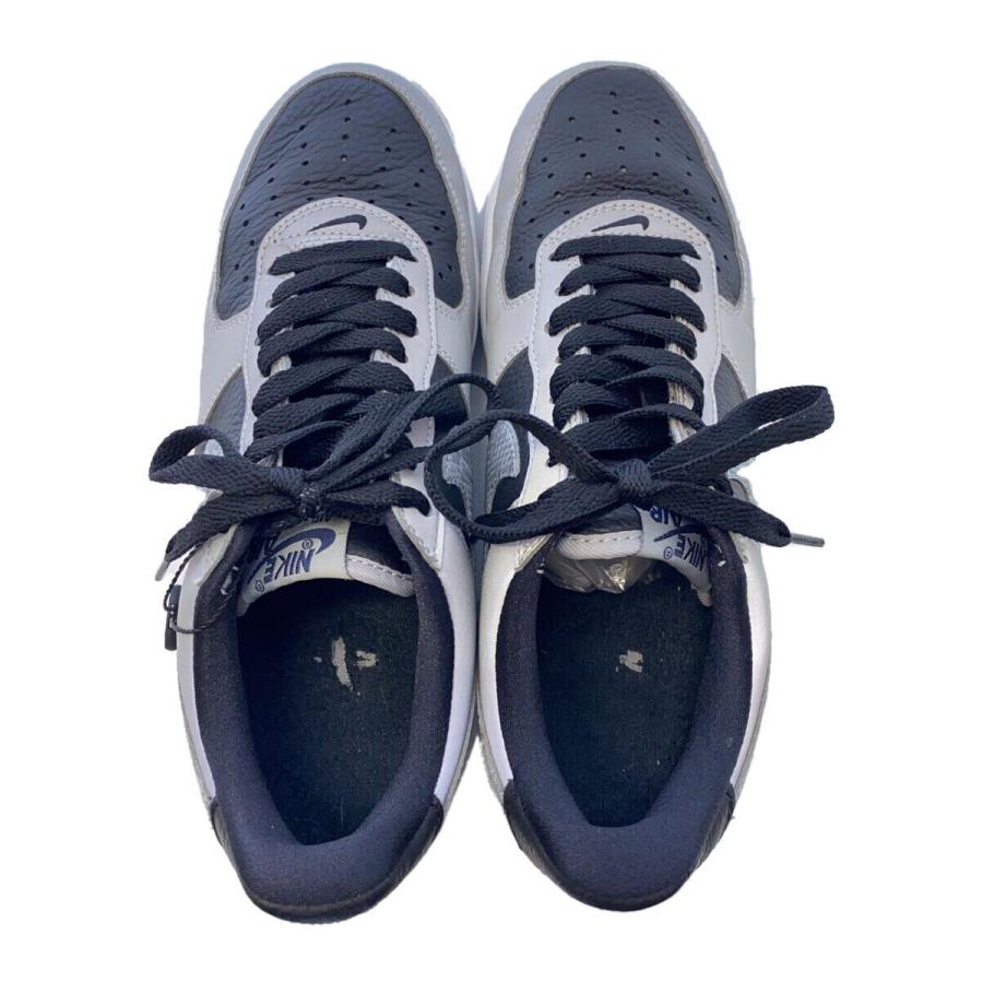 NIKE◇AIR FORCE 1 B_エア フォース B/26.5cm/SLV/レザー// : セカンド