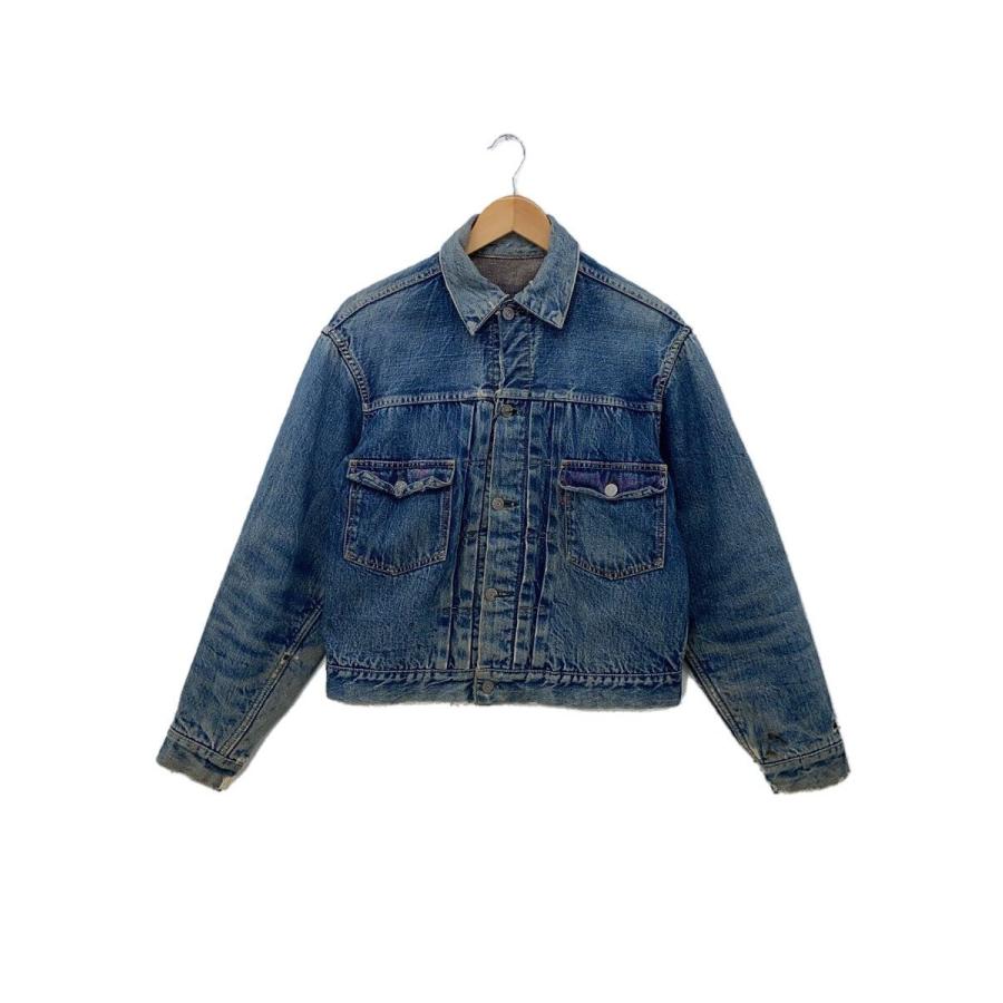 Levi's◇VT/50s/XX/517/2nd/ハギ付/Gジャン/40/デニム/IDG/ダメージ有